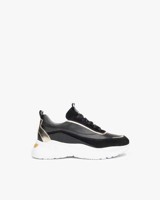Nero Giardini Sneakers cuir femme daim