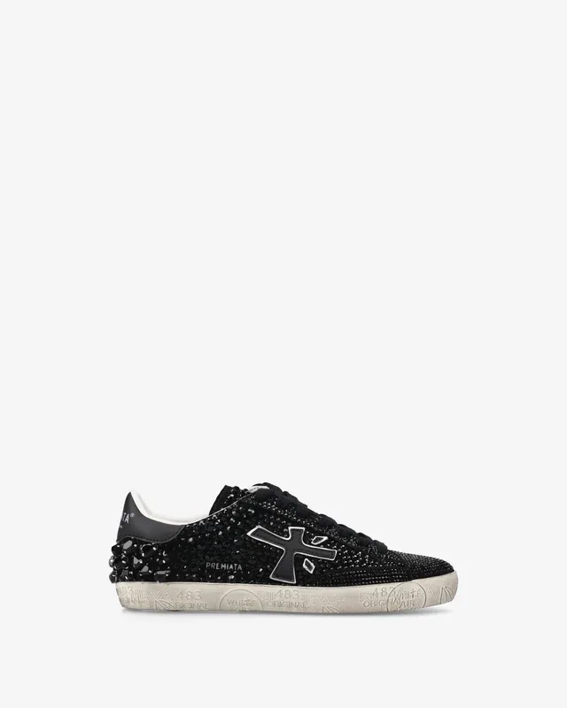 Premiata Stevend 7847 sneakers noir cristaux femme