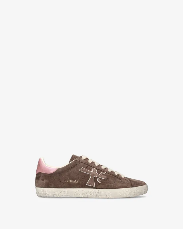 Premiata Stevend 8485 sneakers marron daim femme