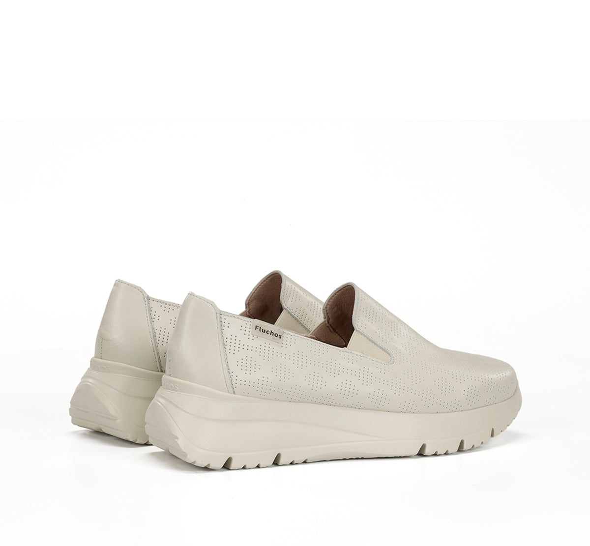 Fluchos Eira F1926 basket femme blanc
