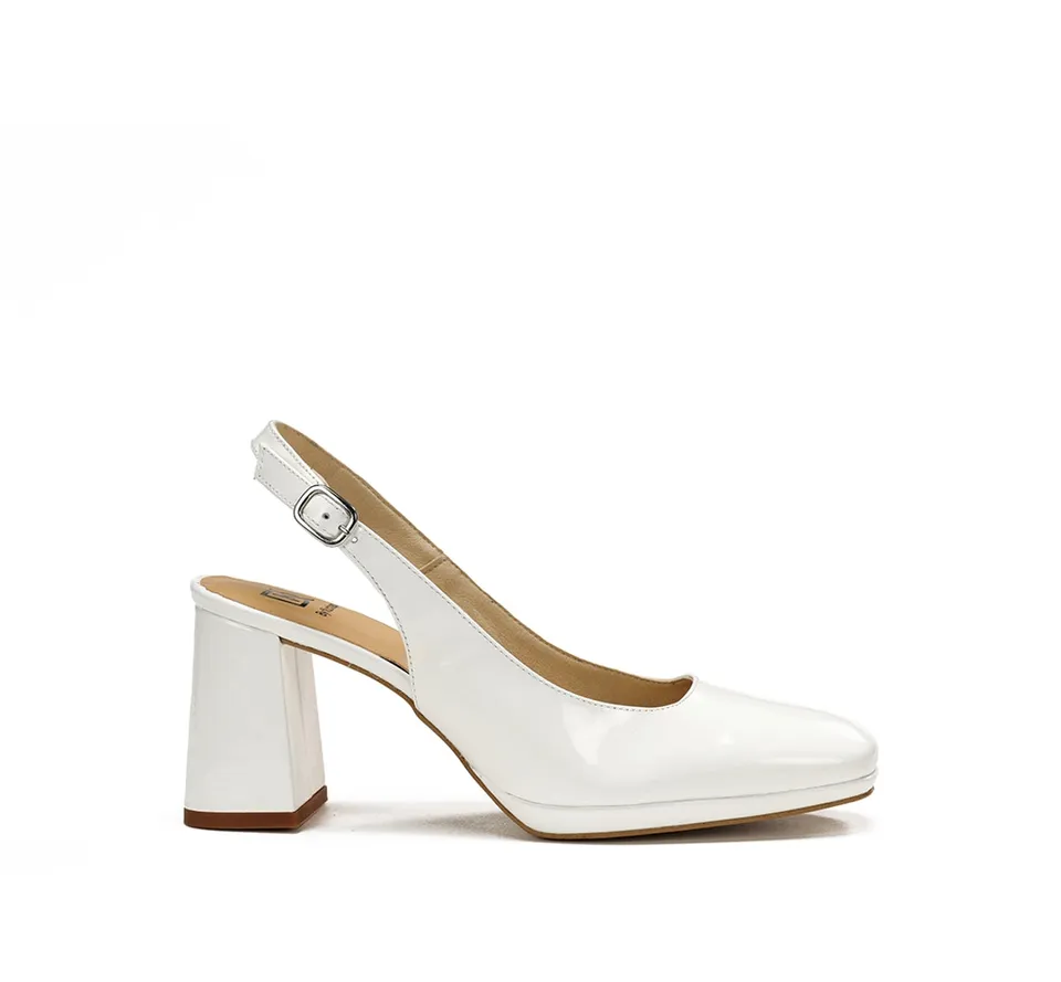 Dorking by Fluchos Karla D9262 escarpin blanc femme