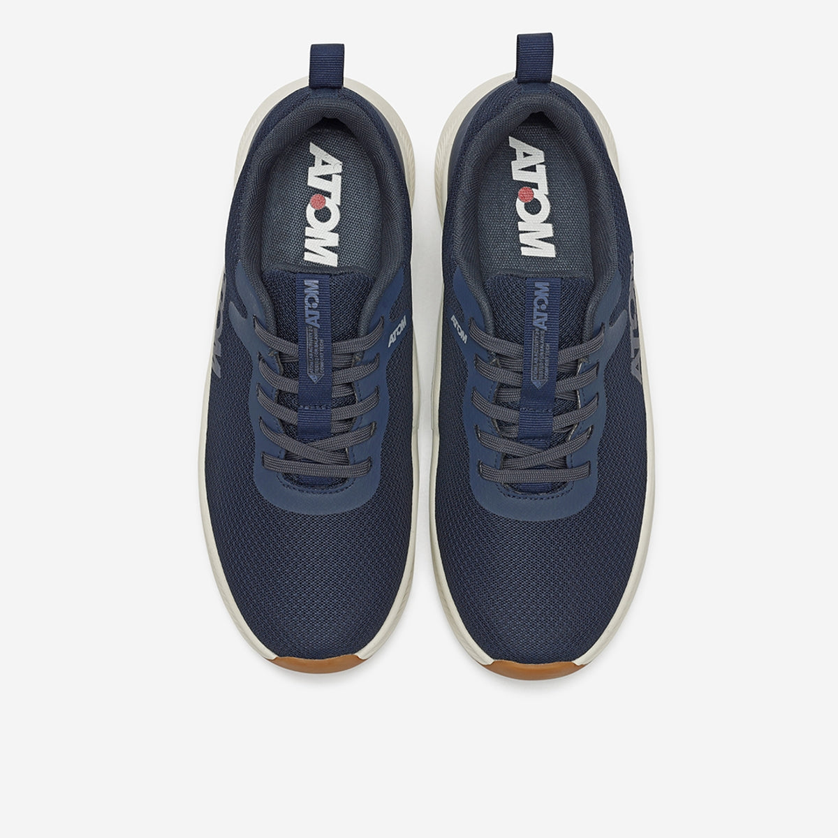 Atom by Fluchos Activity AT126 baskets homme bleu amorti