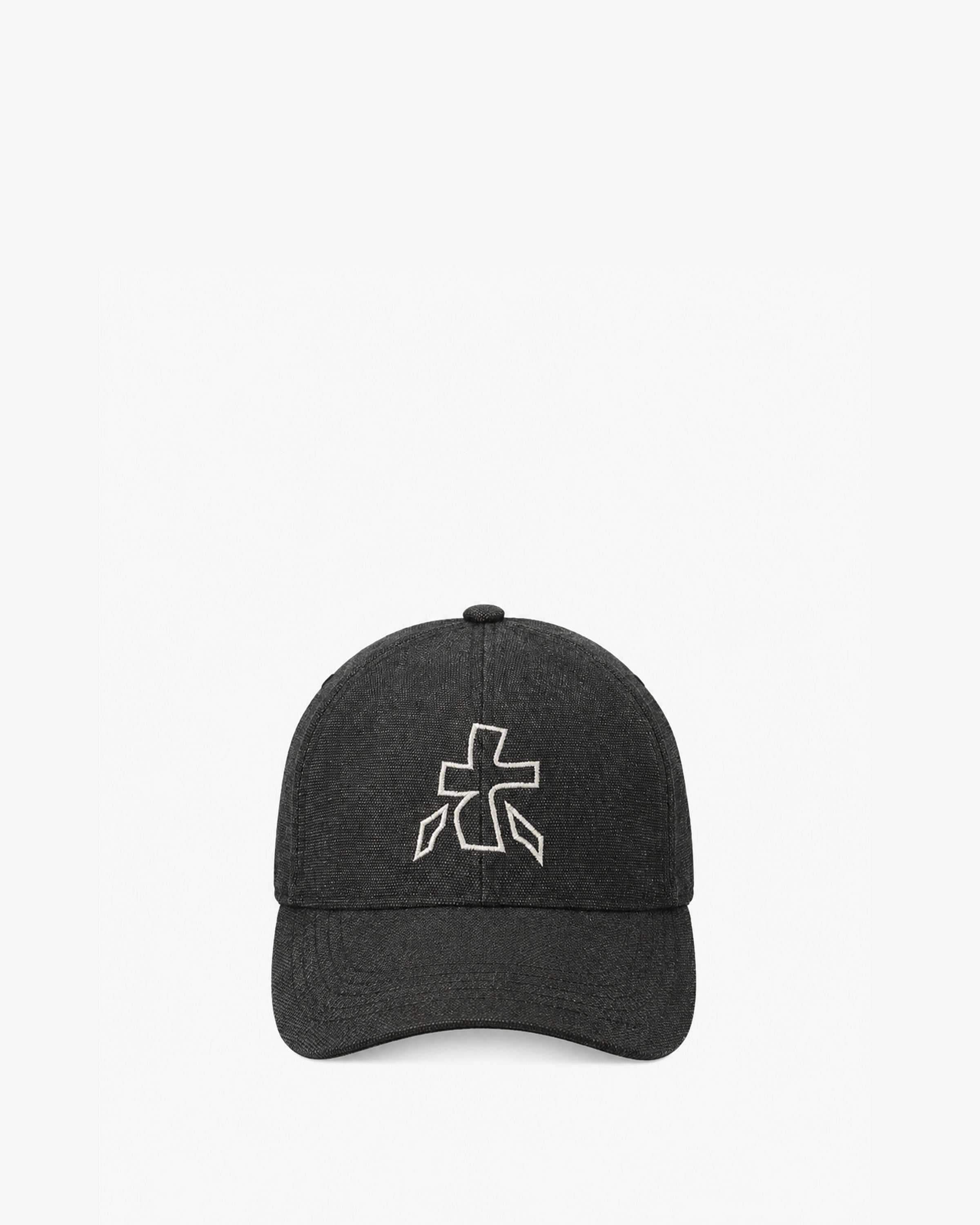 Premiata Cotton baseball cap casquette noire coton