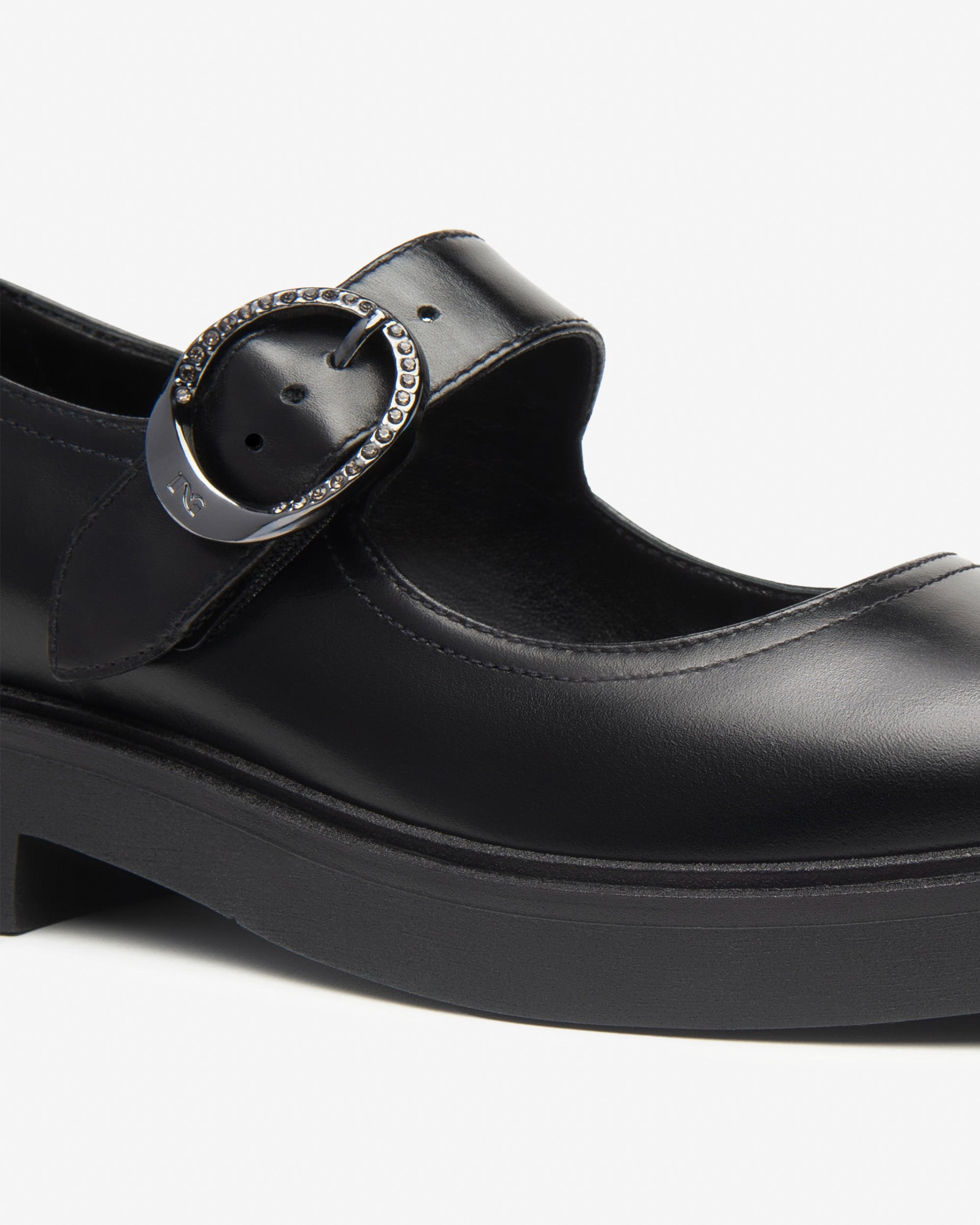 Nero Giardini Mary Jane Babies Cuir Talon 3,5 cm