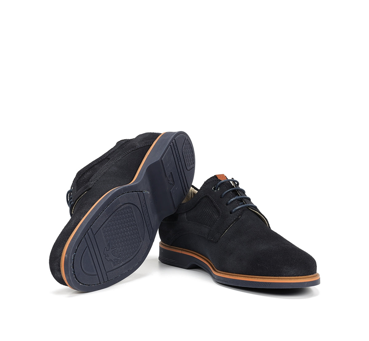 Fluchos Tristan F1744 chaussures homme bleues cuir