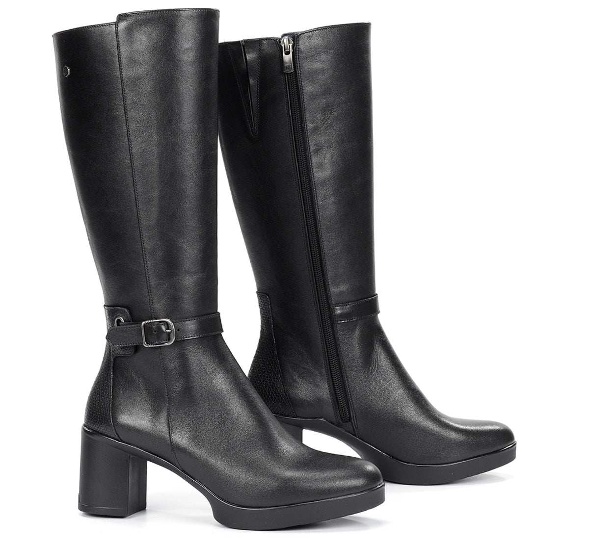Dorking Elite D9420 botte femme noir cuir