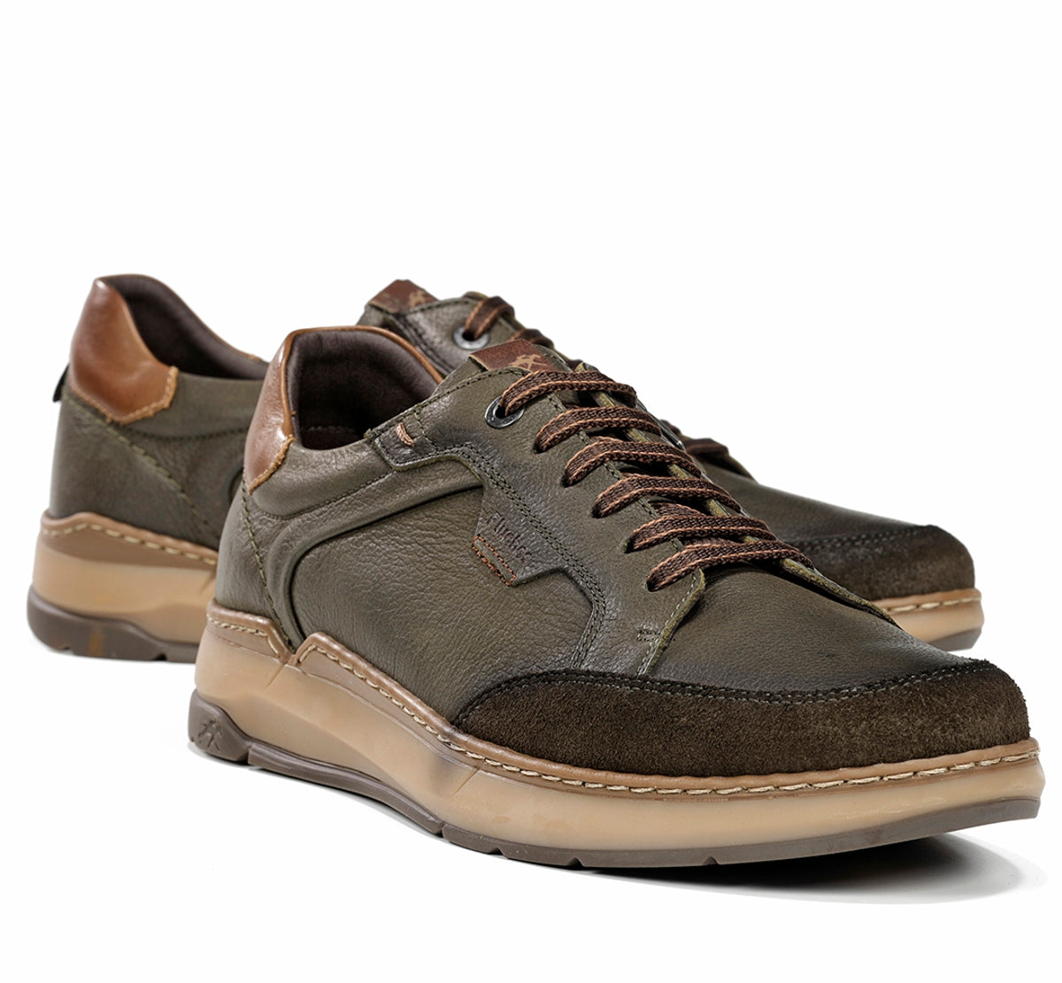 Fluchos Jeff F2510 chaussure verte homme casual