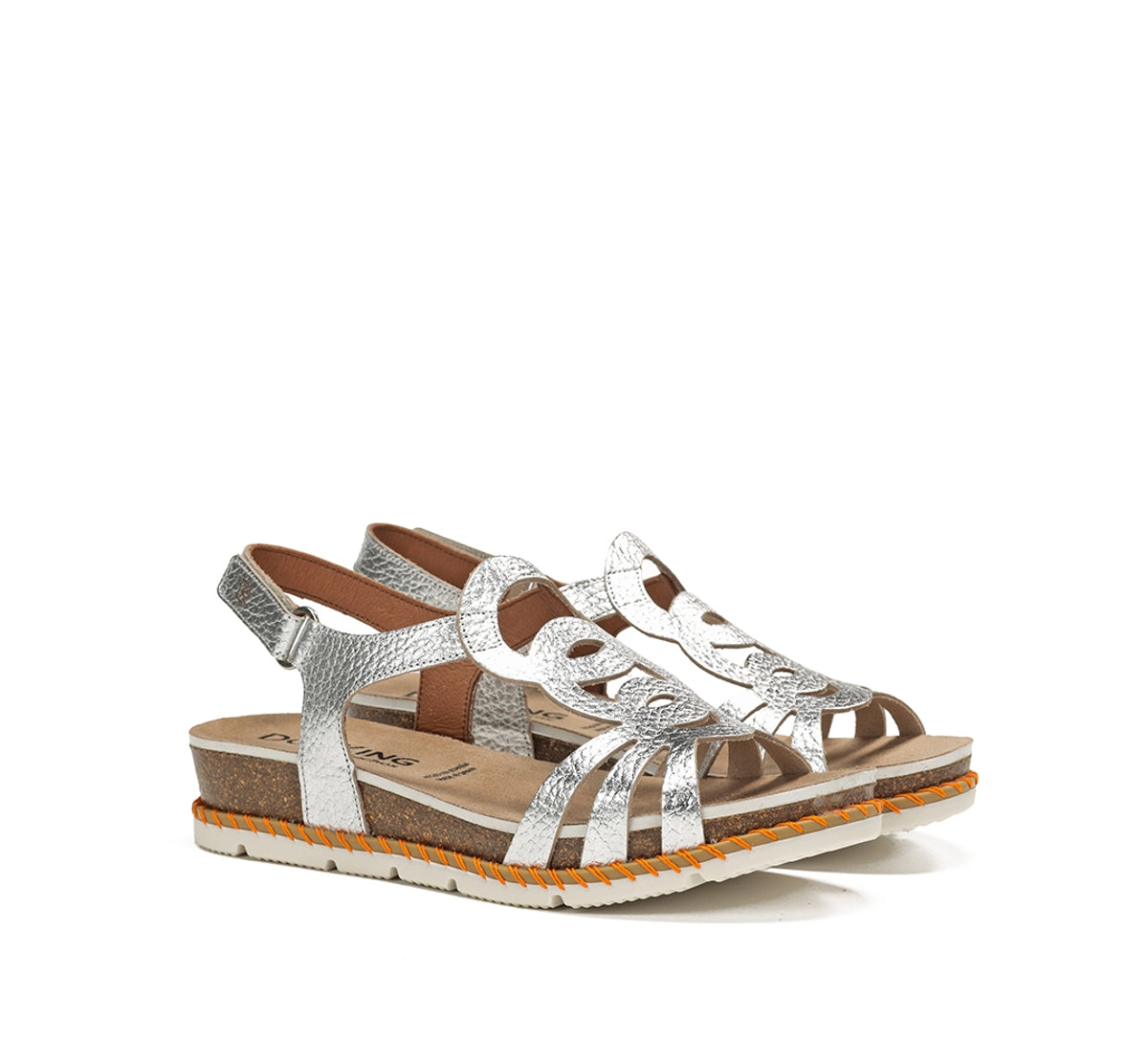 Dorking by Fluchos Sport D9322 sandale argent femme