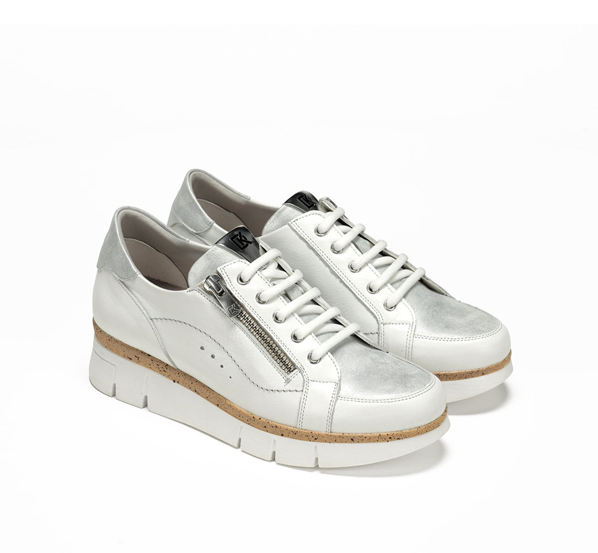 Dorking India D9301 basket femme blanc confort