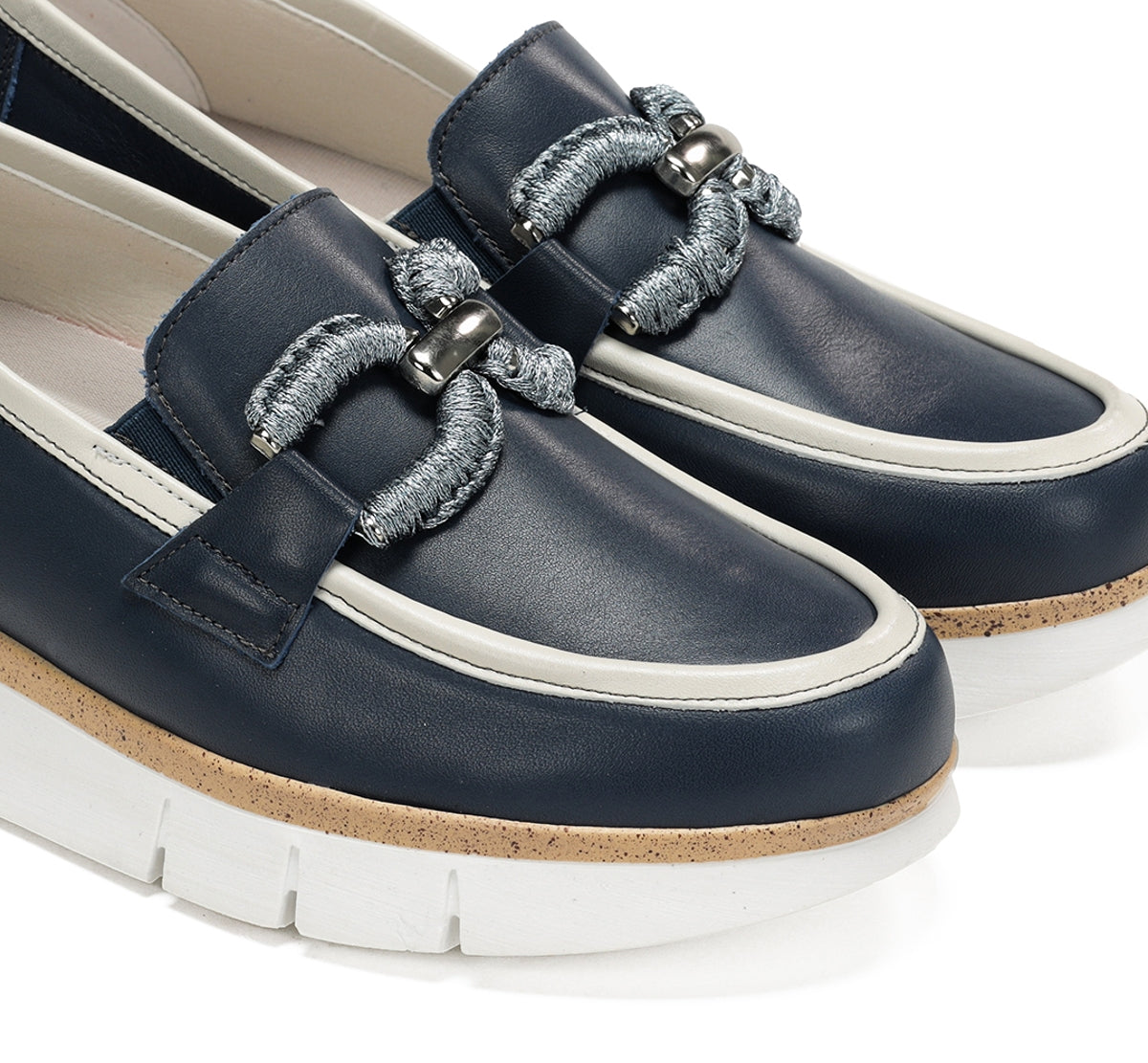 Dorking by Fluchos India D9298 Mocassins Bleu Femme