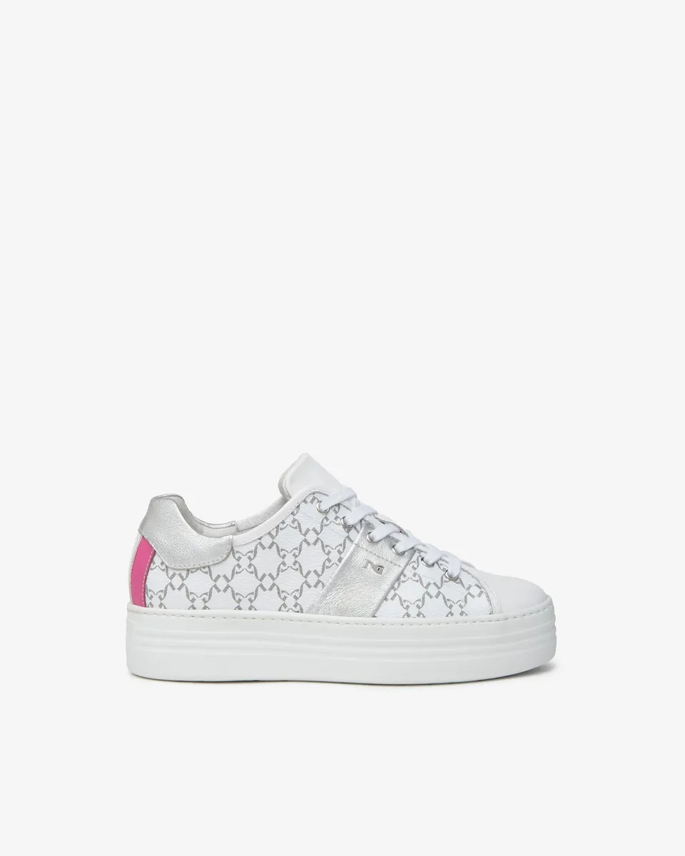 Nero Giardini Sneakers baskets cuir tissu femme été