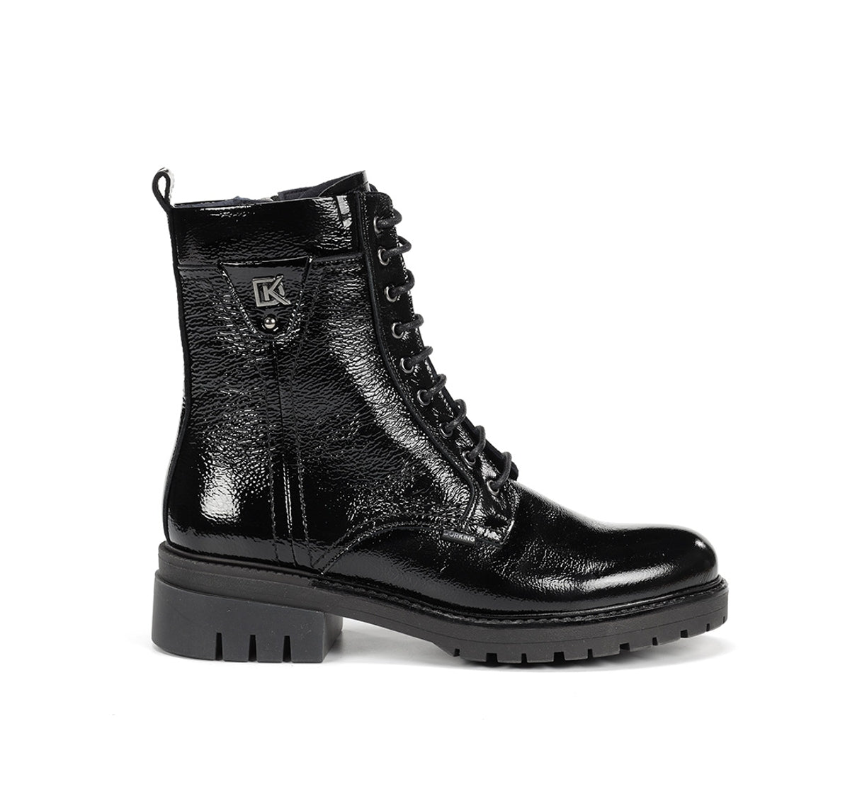 Dorking Cady D9583 bottines femme noir lacets