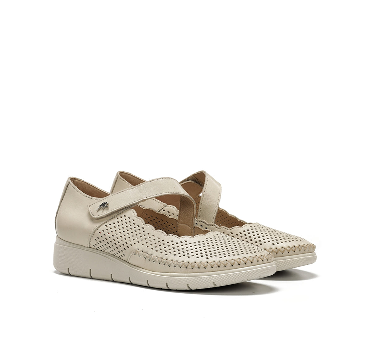 Fluchos Fluvia F2423 chaussure femme taupe cuir