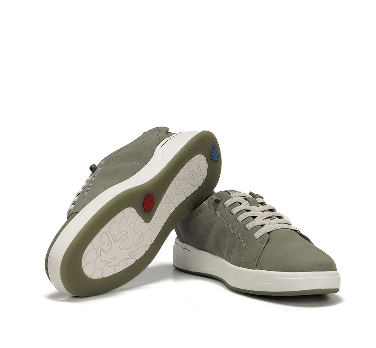Fluchos Deportivos Nadal F2378 baskets vert homme cuir