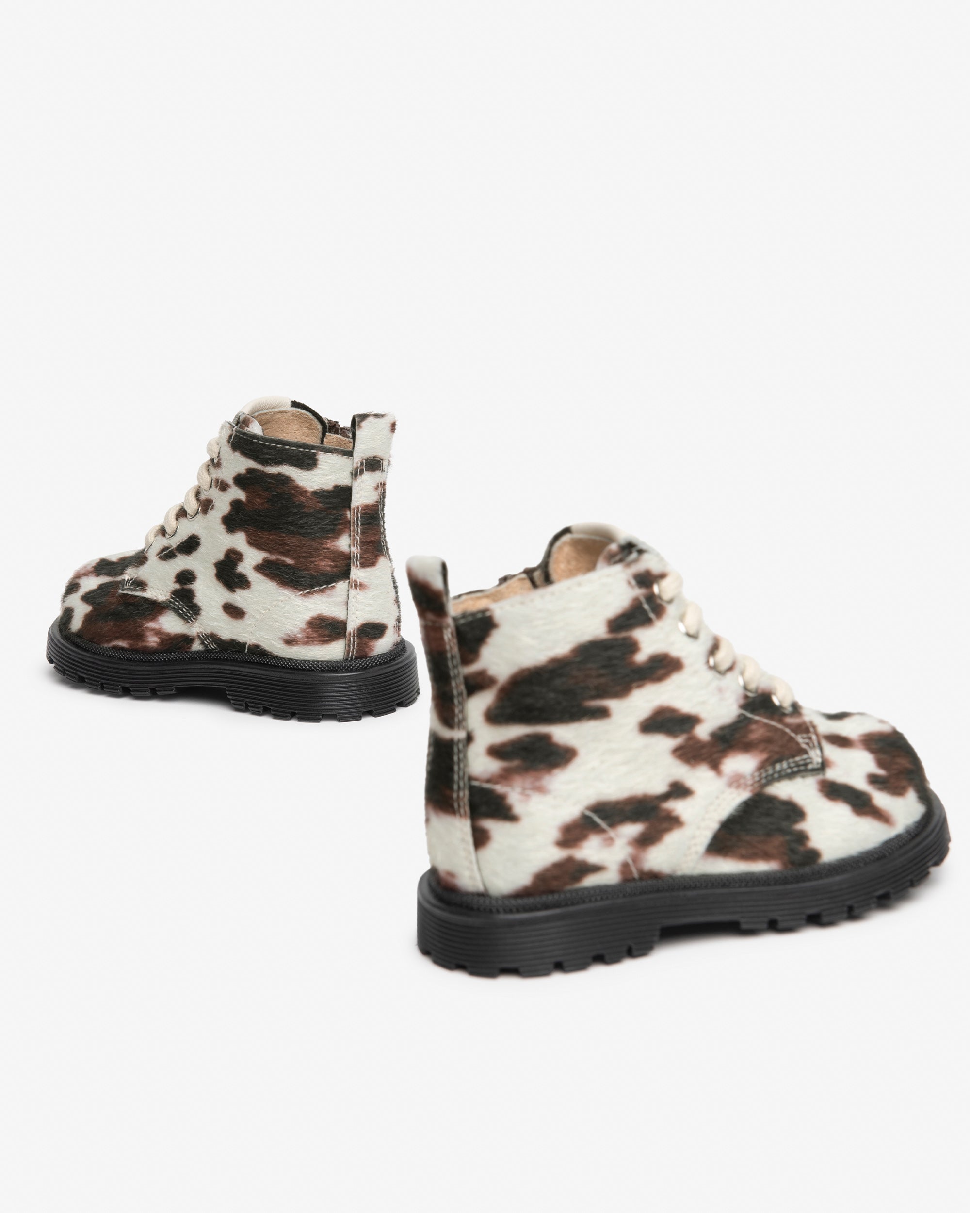 Nero Giardini Combat Boots bottines fille imprimé animal