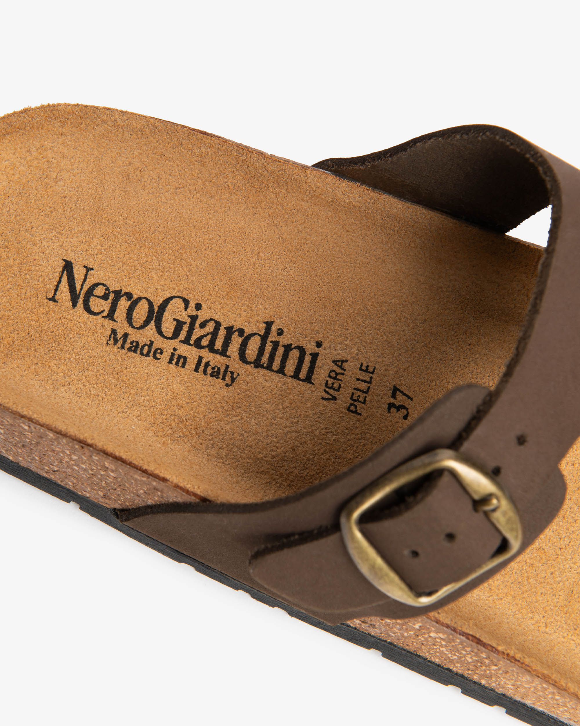 Nero Giardini Slippers Mules Cuir Femme Été