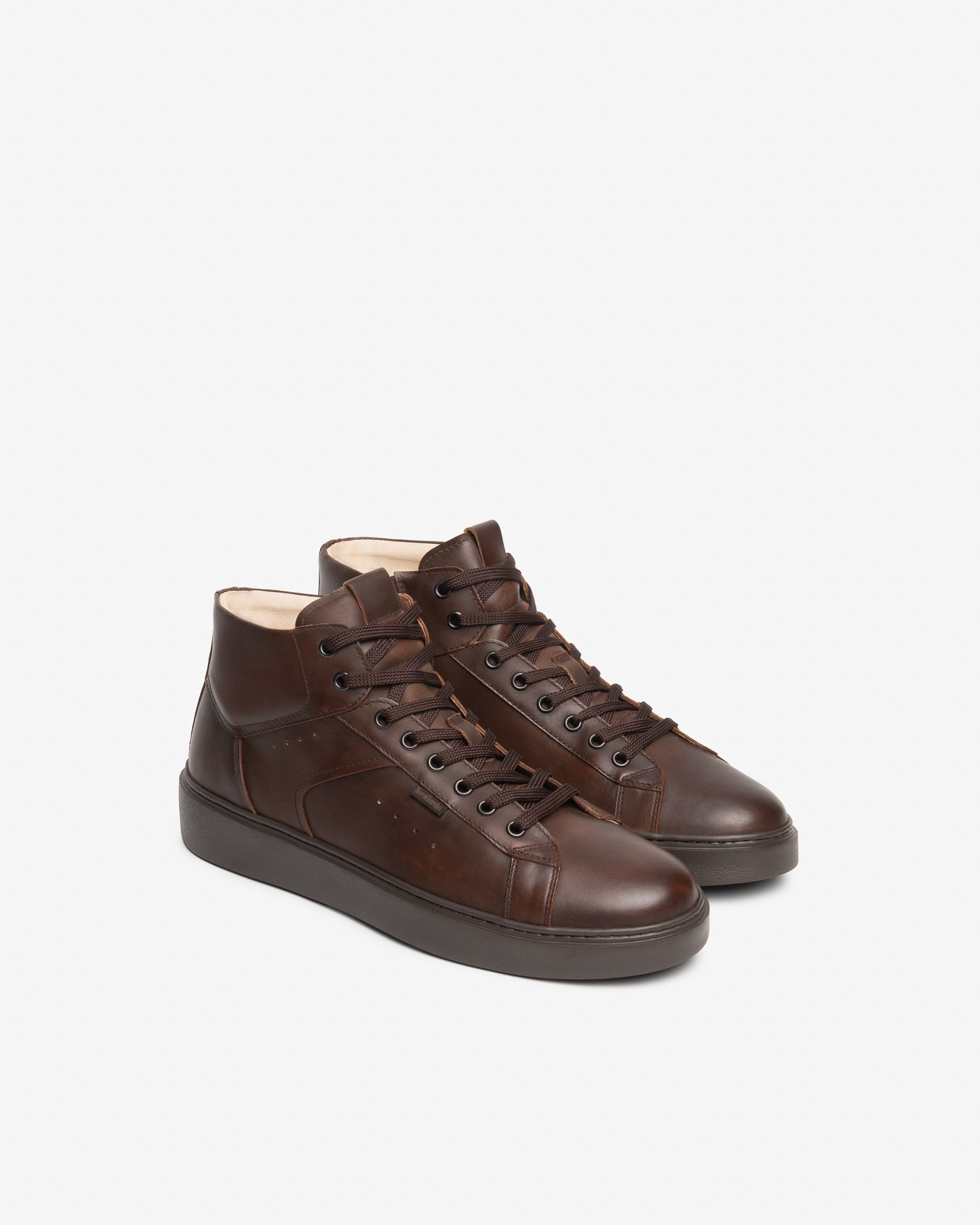 Nero Giardini Sneakers montantes cuir homme zip
