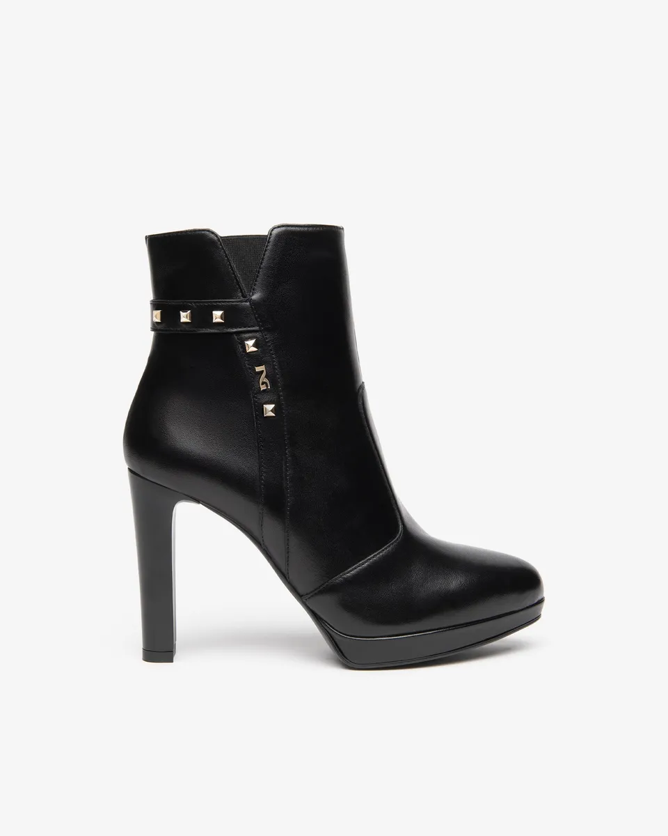 Nero Giardini Ankle Booties bottines femme cuir talon 35-41