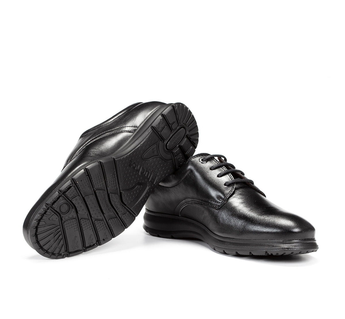 Fluchos Zeta F0604 derbies homme noir cuir