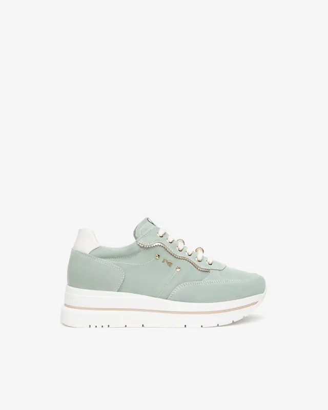 Nero Giardini Sneakers femme daim tissu confort