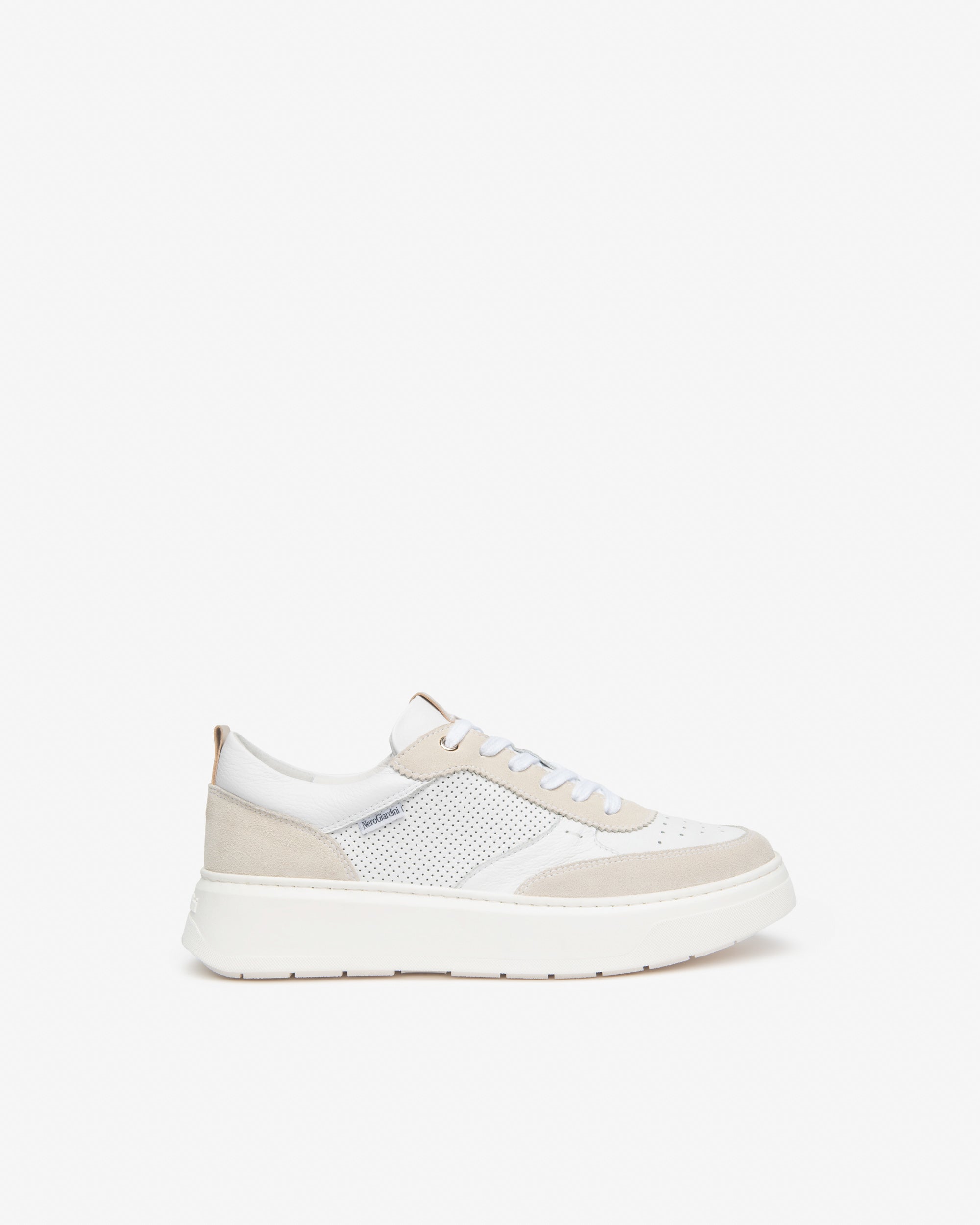 Nero Giardini Sneakers Baskets Cuir Suède Femme Confort