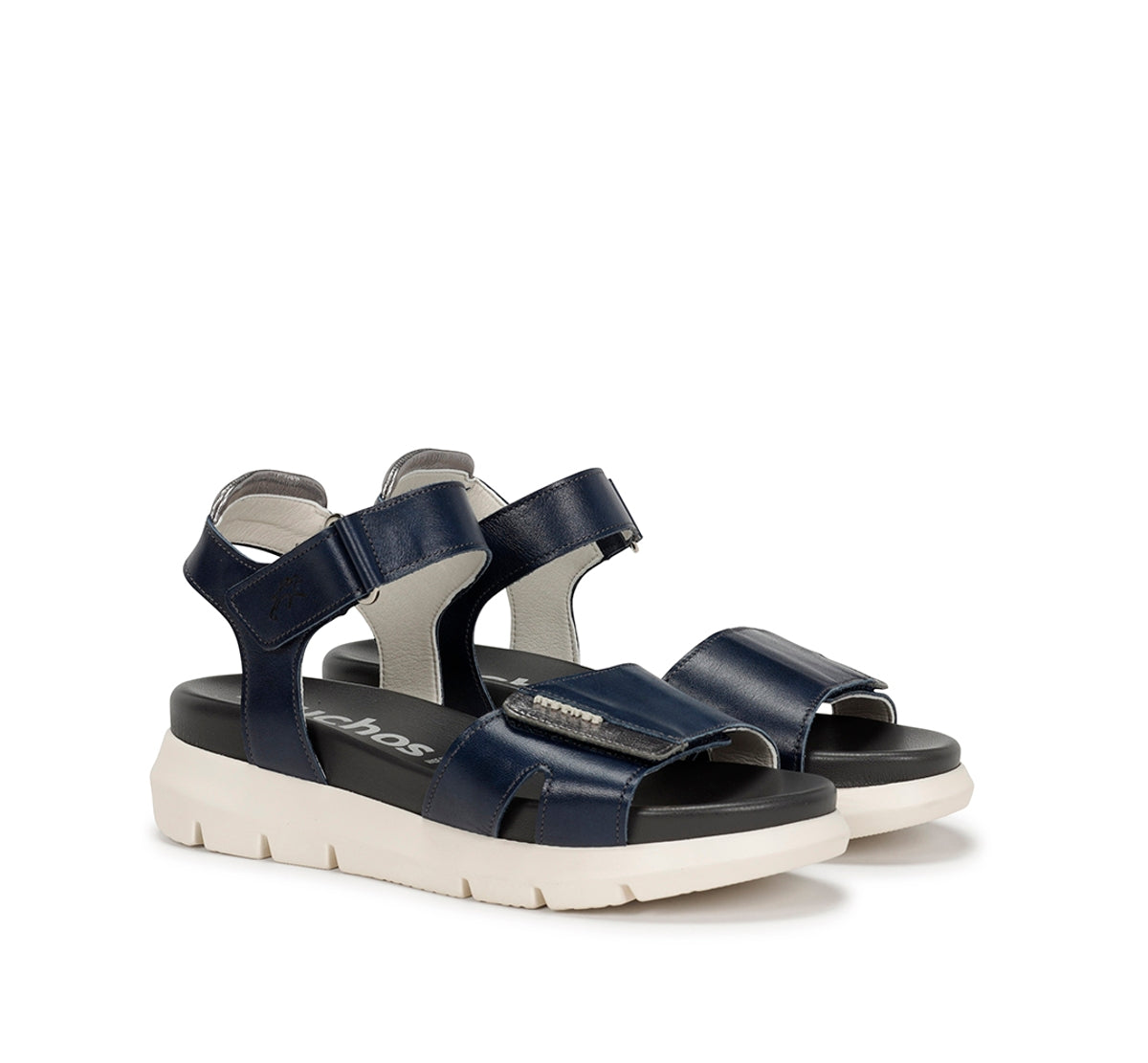 Fluchos Hellen F1708 Sandales Femme Bleu Réglables