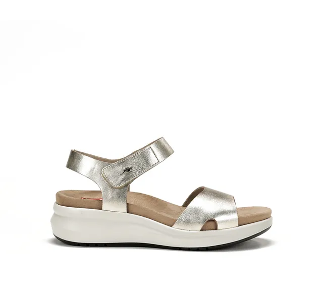 Fluchos Yagon F1475 sandale femme doree cuir