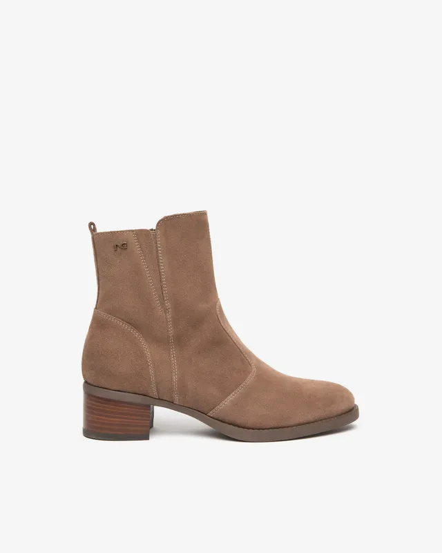 Nero Giardini Ankle Boots Bottines Suède Femme Talon