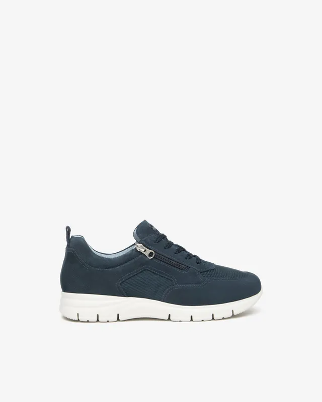 Nero Giardini Sneakers baskets homme daim toile