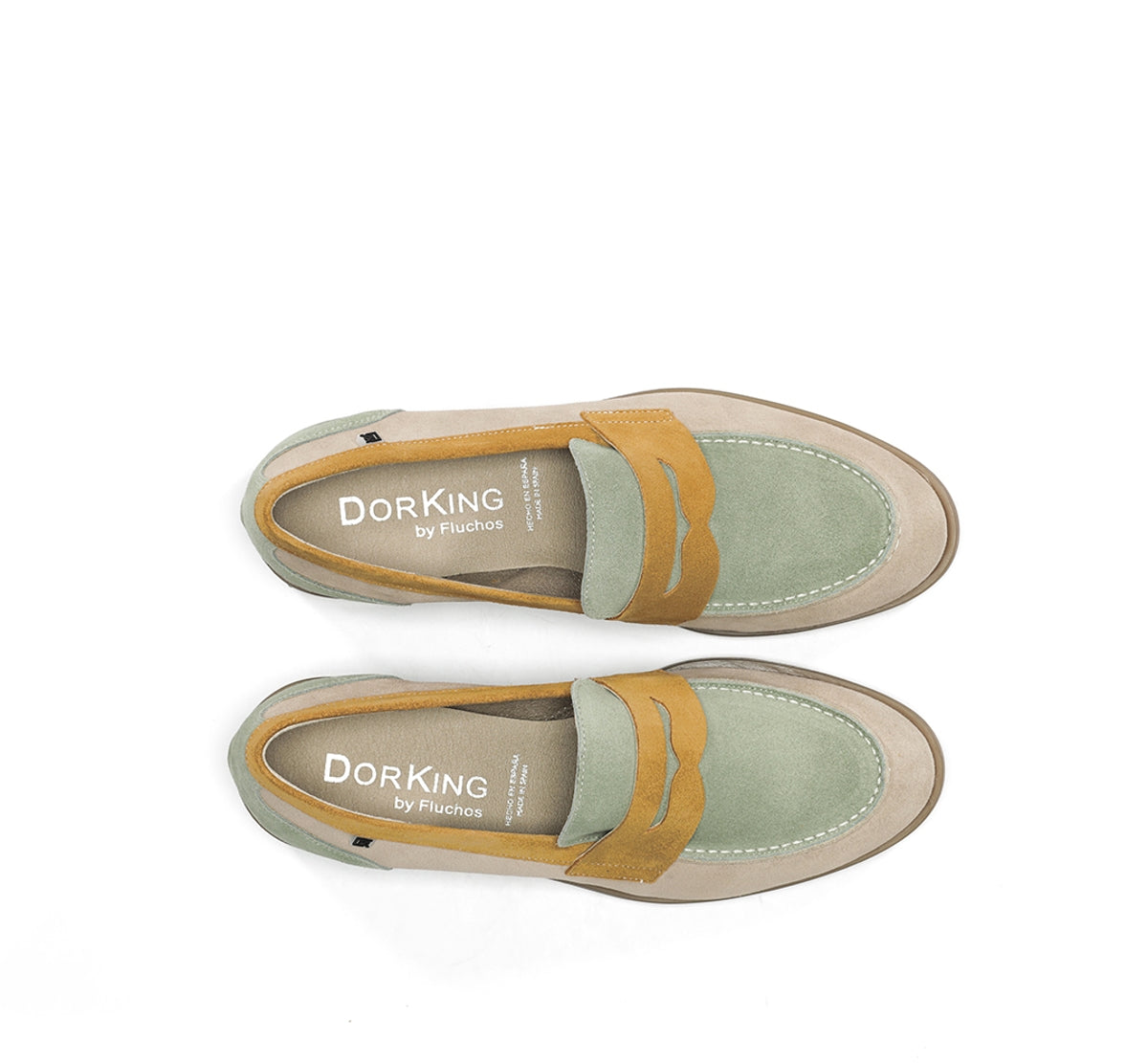 Dorking by Fluchos Harvard D9245 mocassins multicolores femme