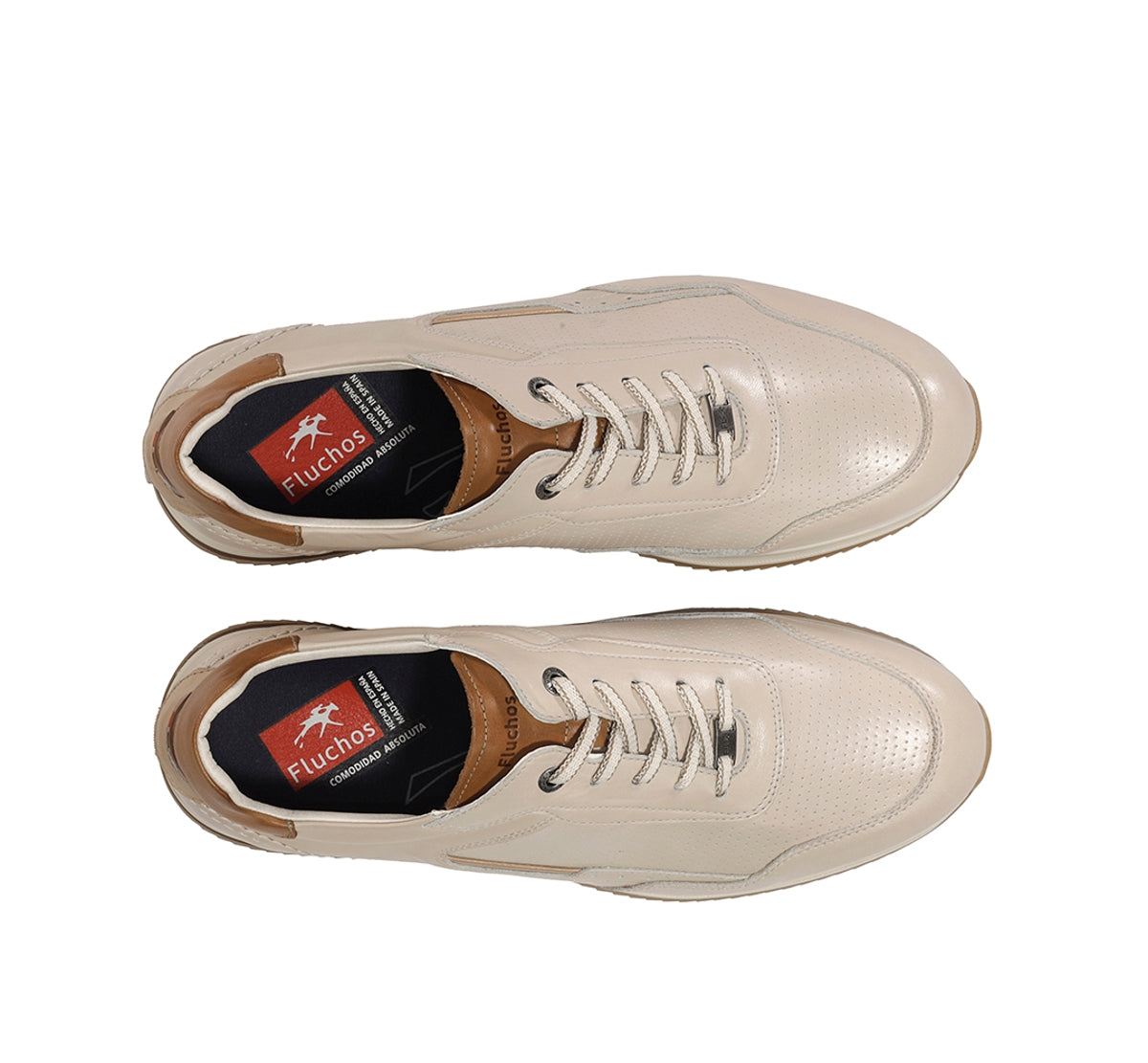 Fluchos Samir F2186 baskets blanc homme souples