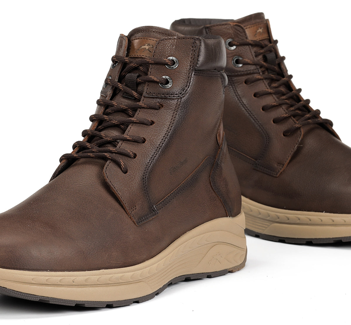 Fluchos Ryder F2292 bottes marron homme à lacets