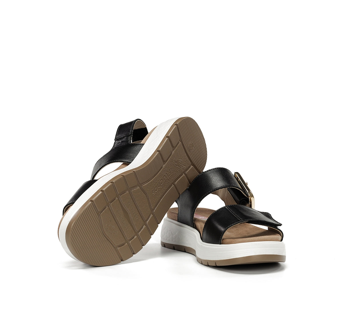 Fluchos Street F2166 sandales noires légères femme