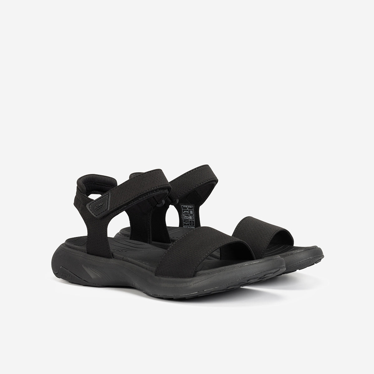 Atom by Fluchos Energy AT183 sandales femme noires amorti