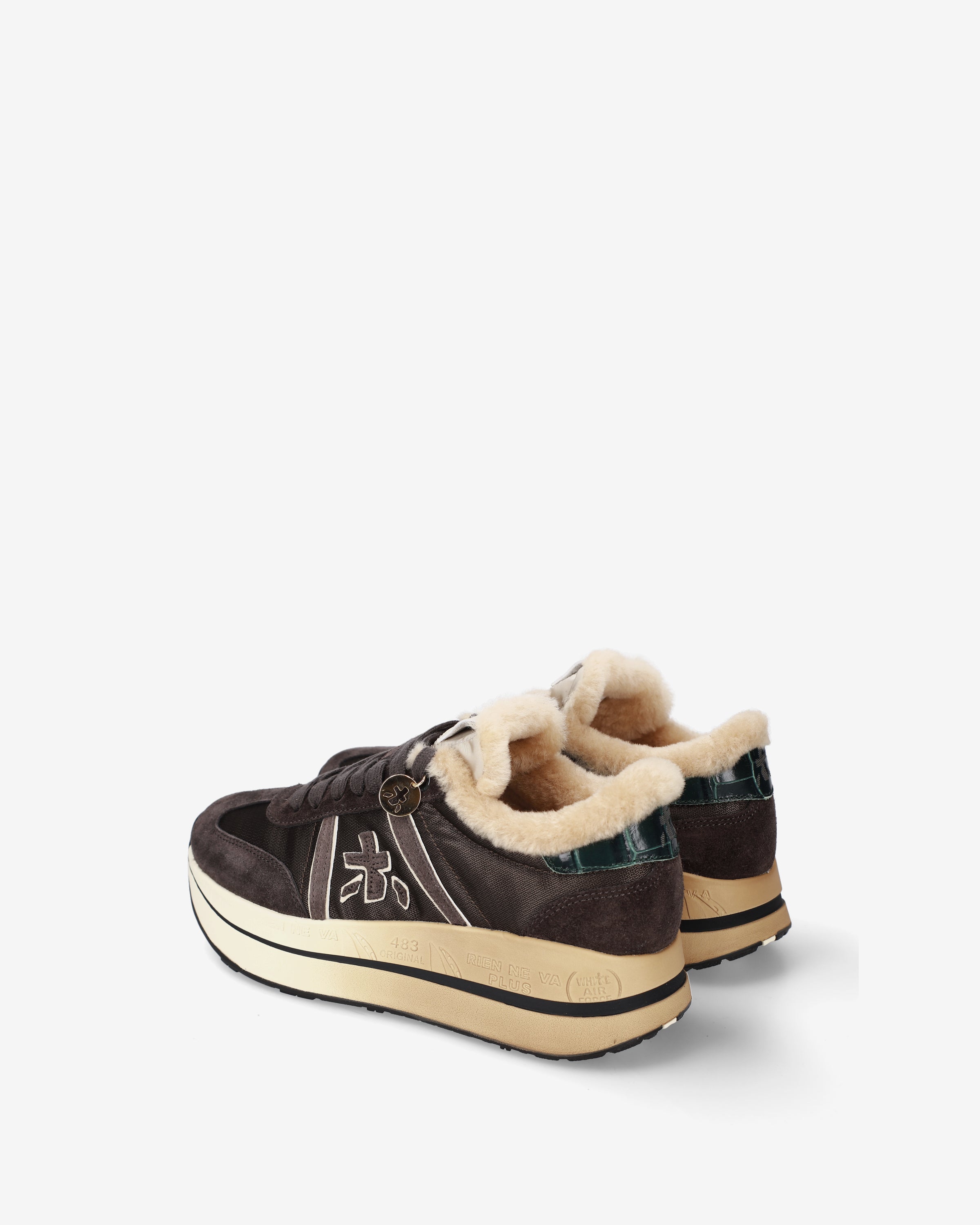 Premiata Bethcoin 8505M Sneakers Plateforme Cuir