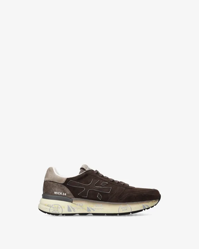 Premiata Mick 7898 baskets marron pointure 43 daim homme