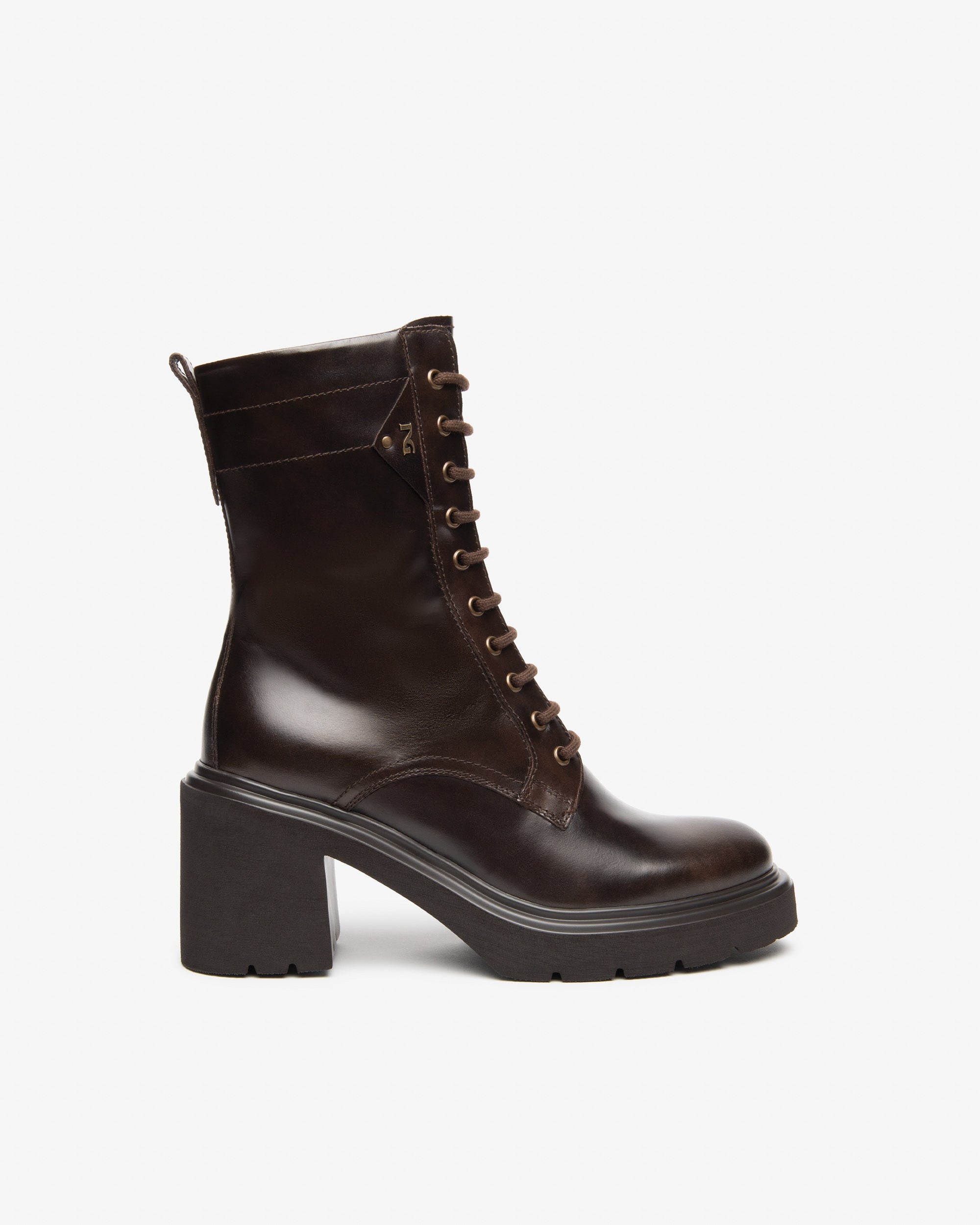 Nero Giardini Combat Boots rangers talon femme