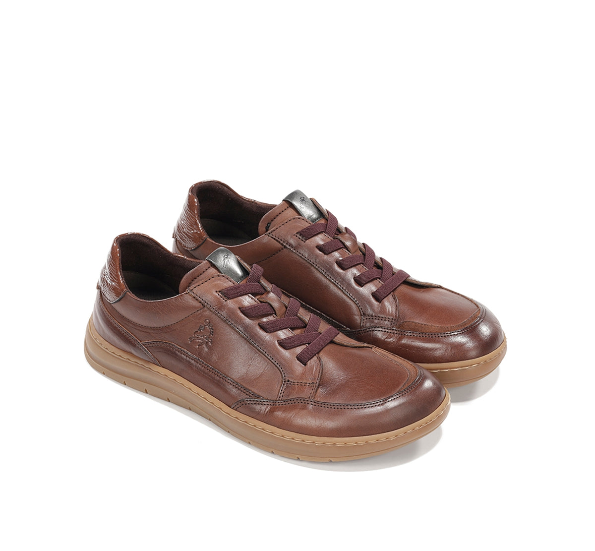 Fluchos Jungle F2552 baskets cuir marron femme