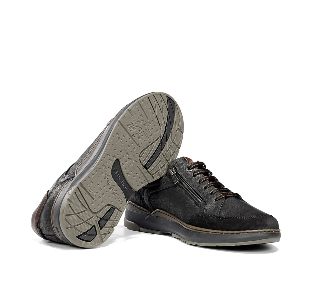 Fluchos Jeff F2510 chaussures homme noir ville