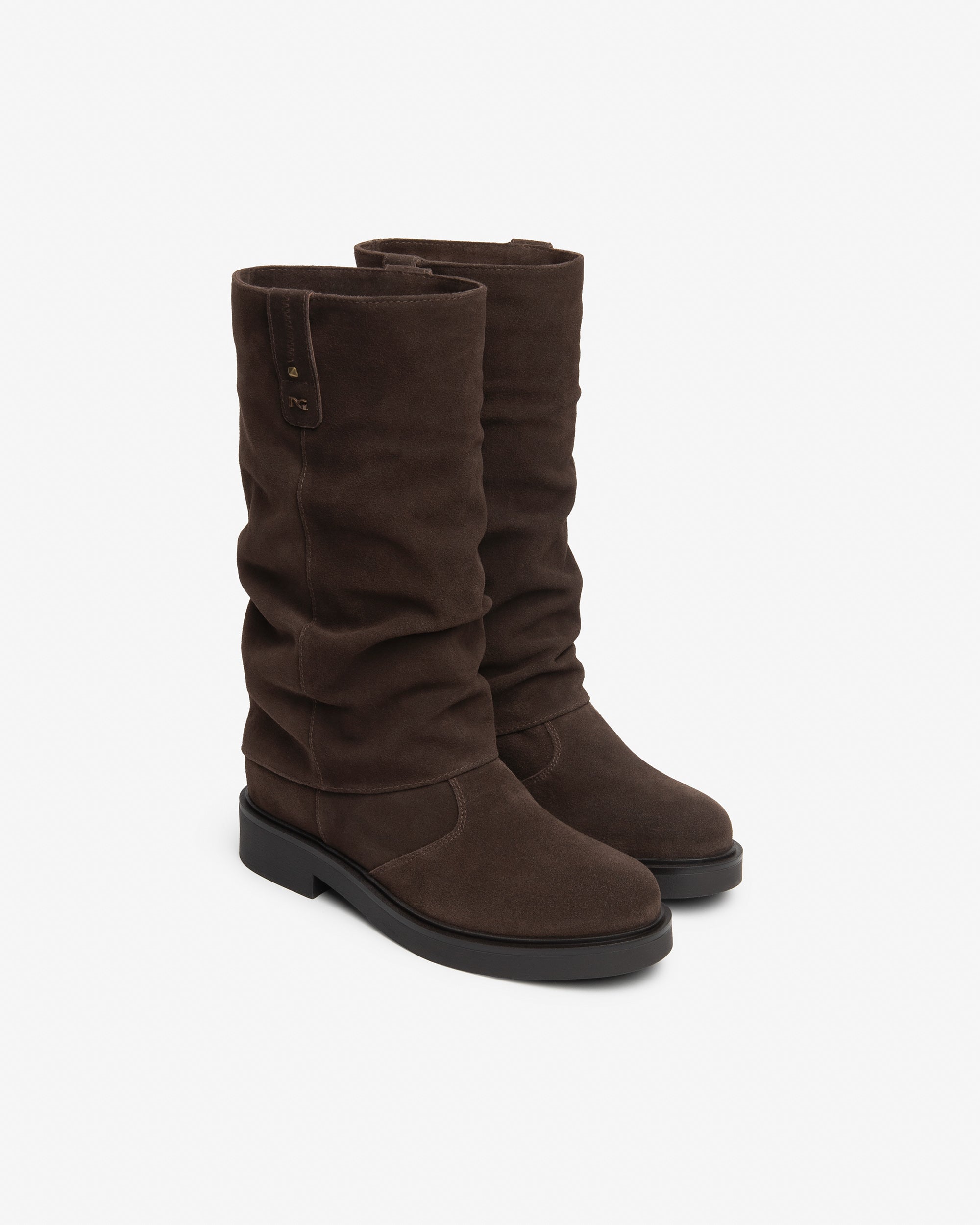Nero Giardini Boots bottes daim femme talon 35 mm