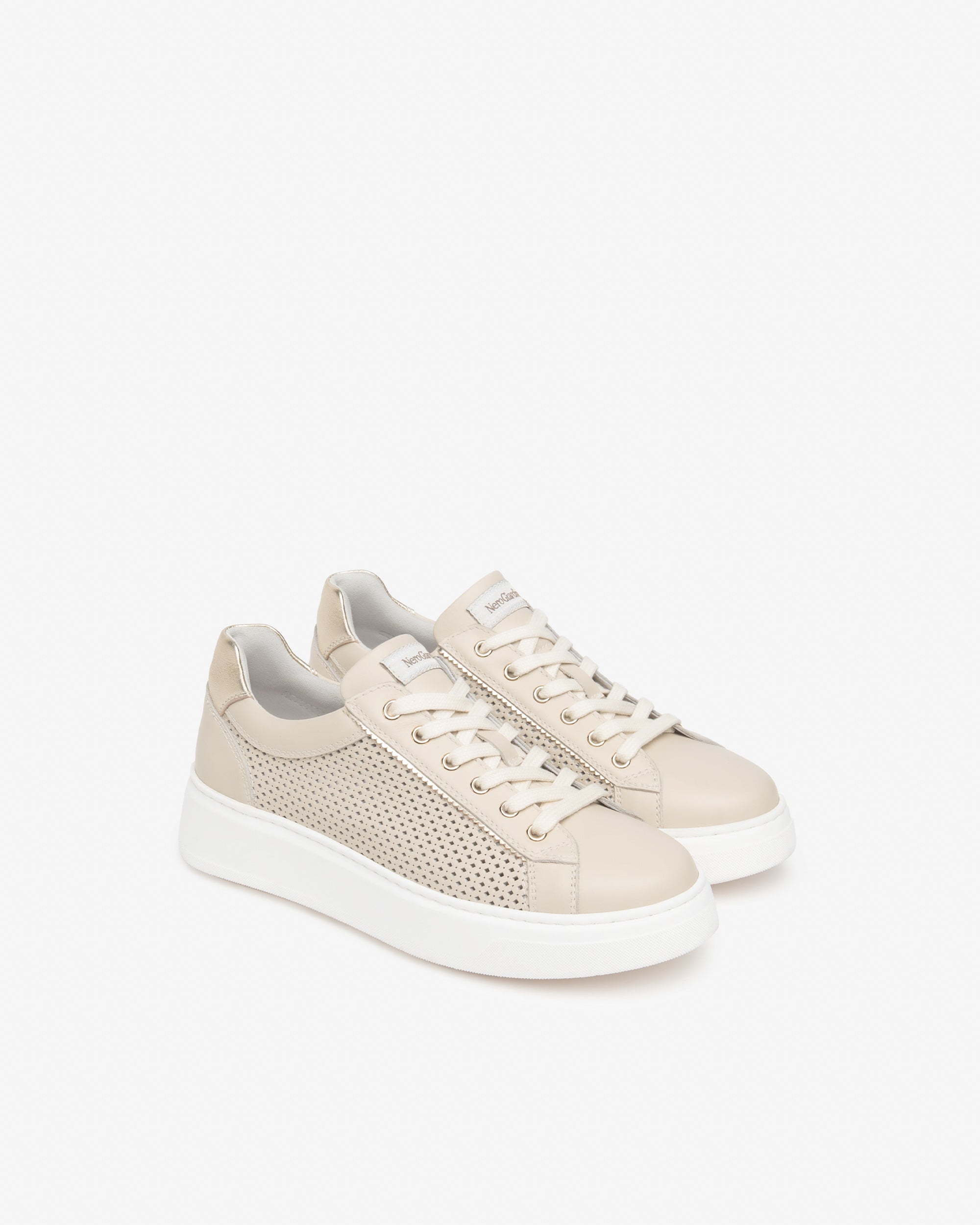 Nero Giardini Sneakers baskets femme cuir memory
