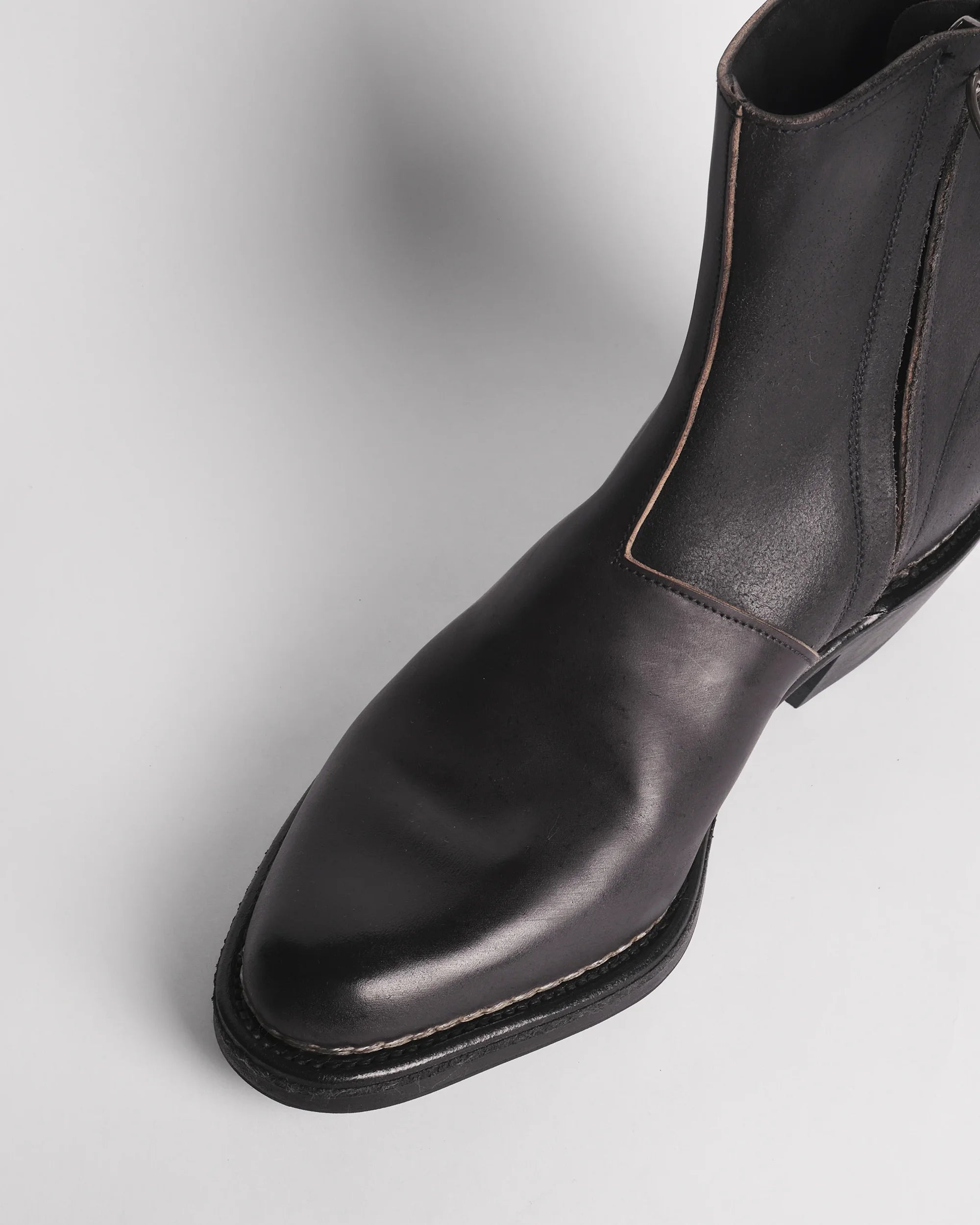 Premiata Boots 005 bottes cuir homme zip latéral