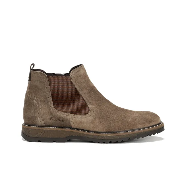 Fluchos Buggy F2323 bottines taupe homme cuir