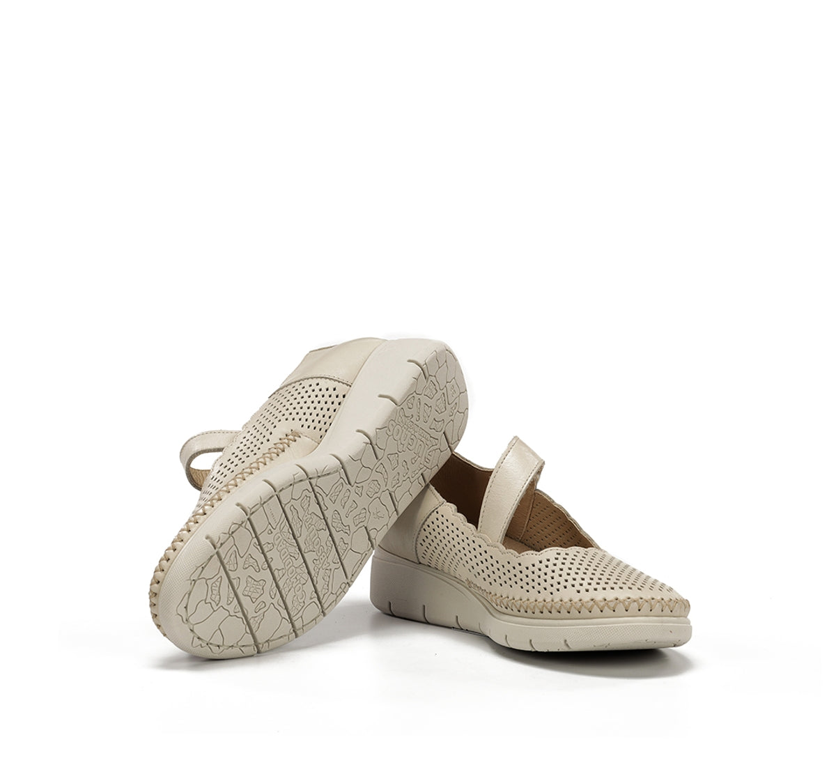 Fluchos Fluvia F2423 chaussure femme taupe cuir