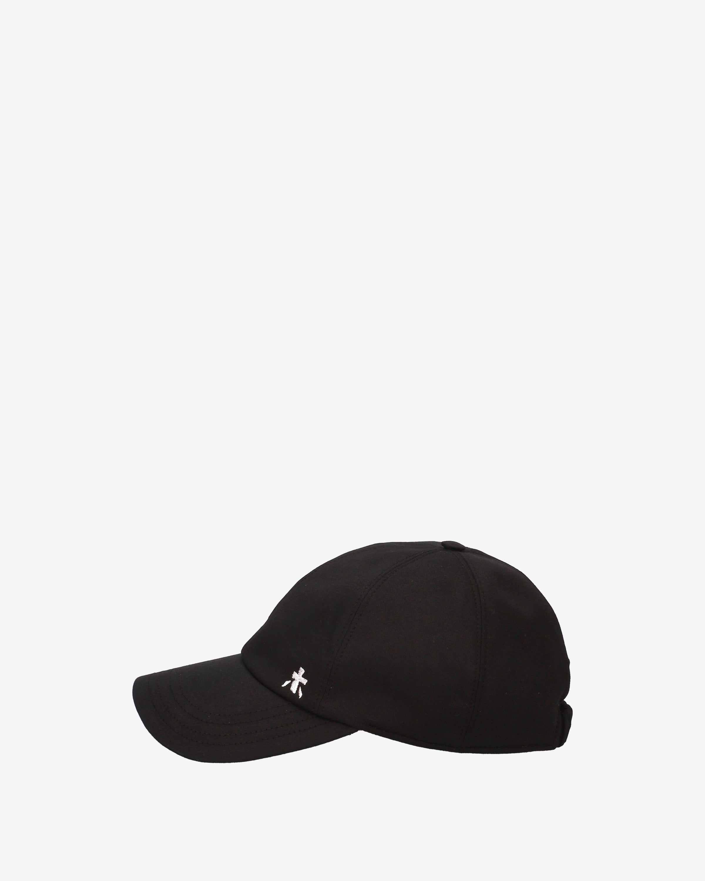 Premiata casquette baseball coton noir logo brodé