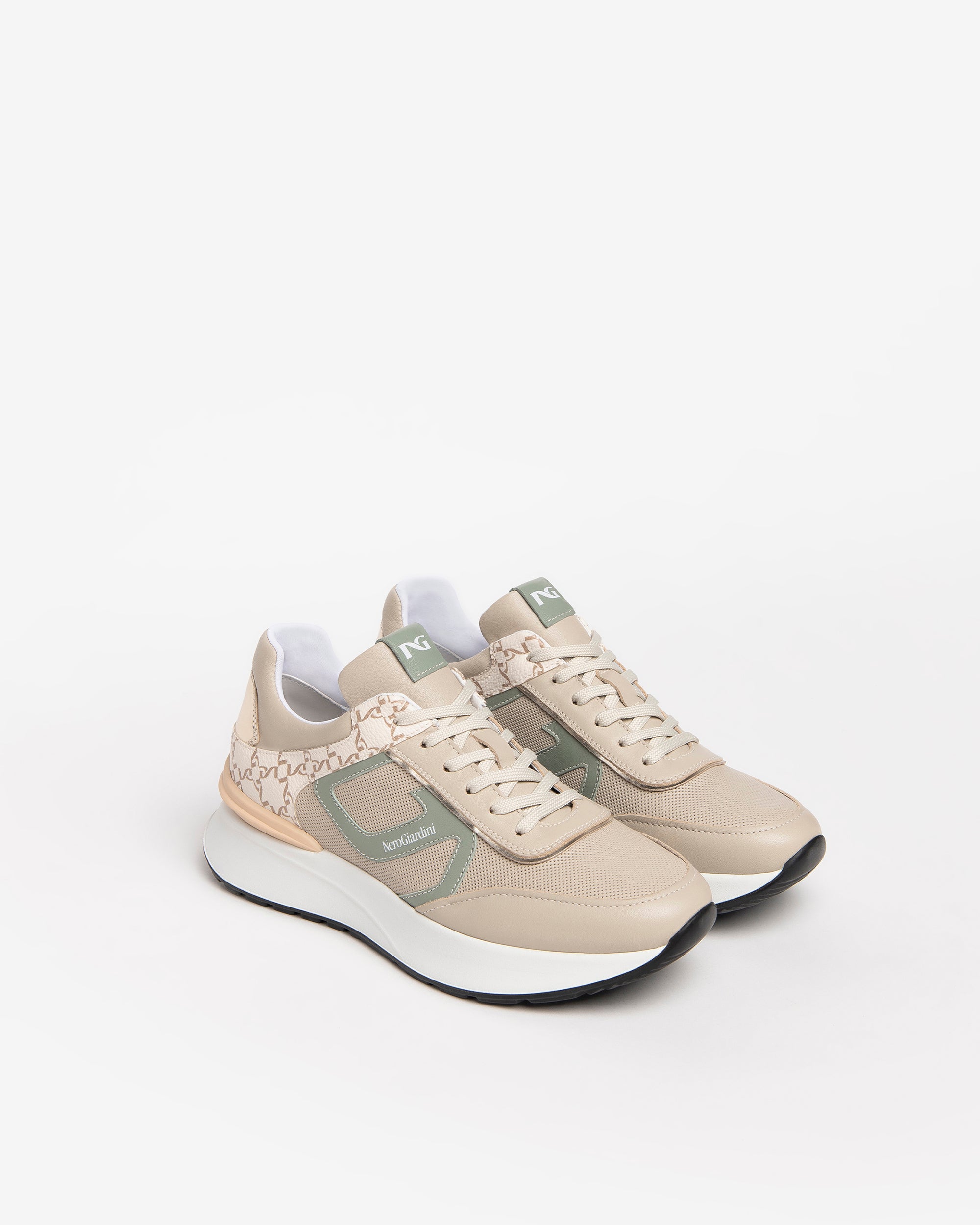 Nero Giardini Sneakers baskets cuir femme printemps
