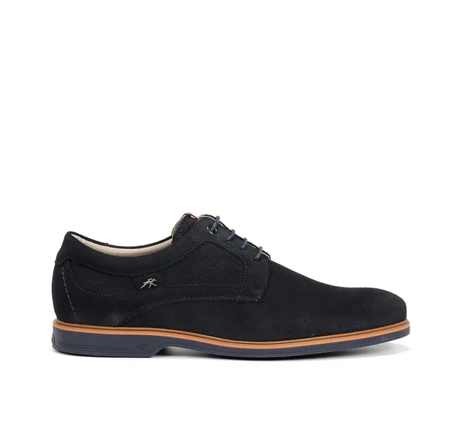 Fluchos Tristan F1744 chaussures homme bleues cuir