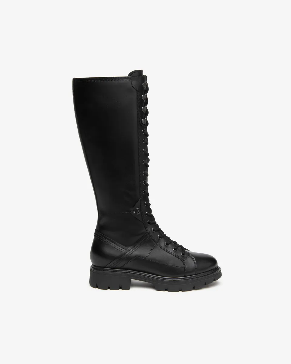 Nero Giardini Boots bottes cuir femme talon 3 cm