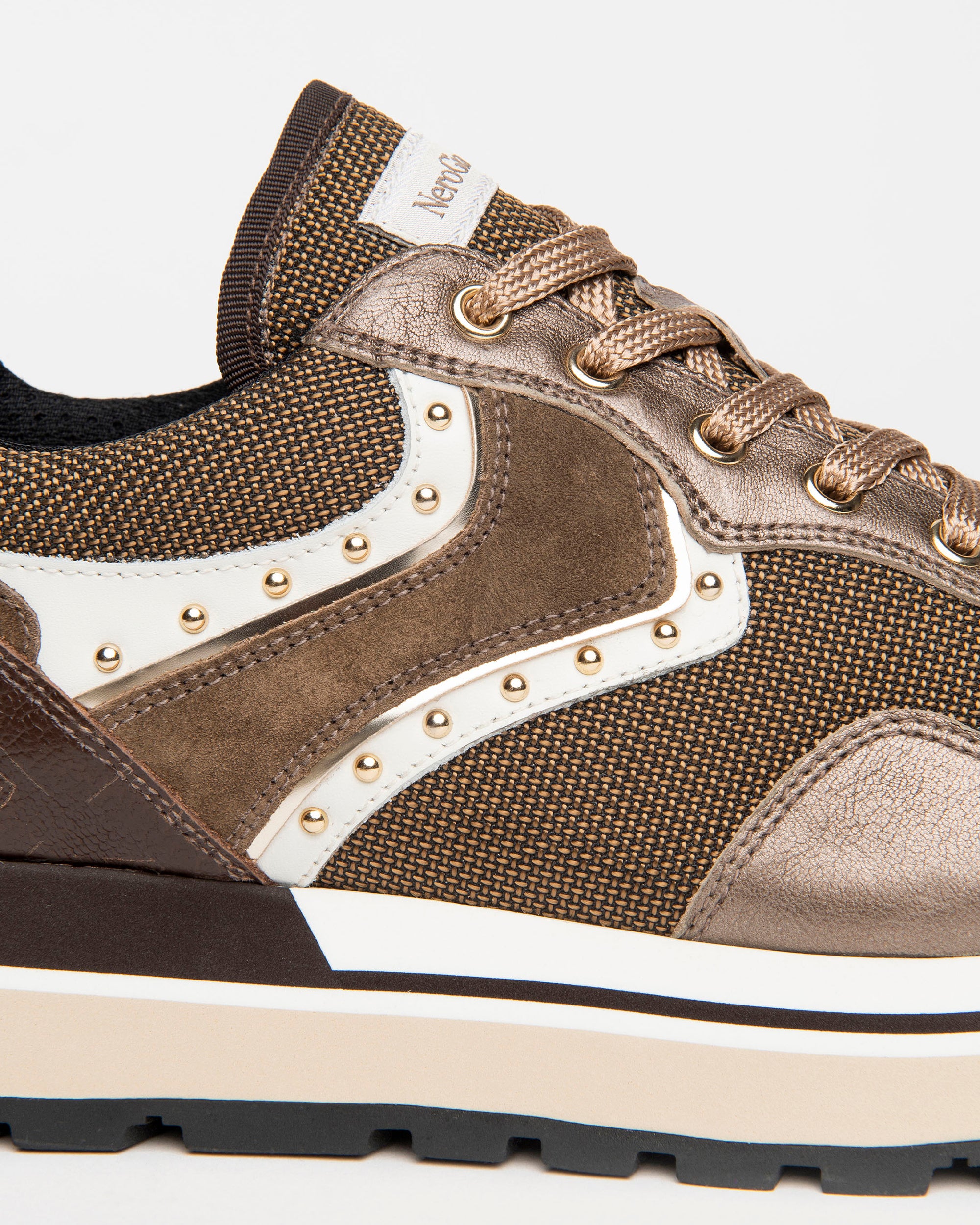Nero Giardini Sneakers baskets cuir suède femme
