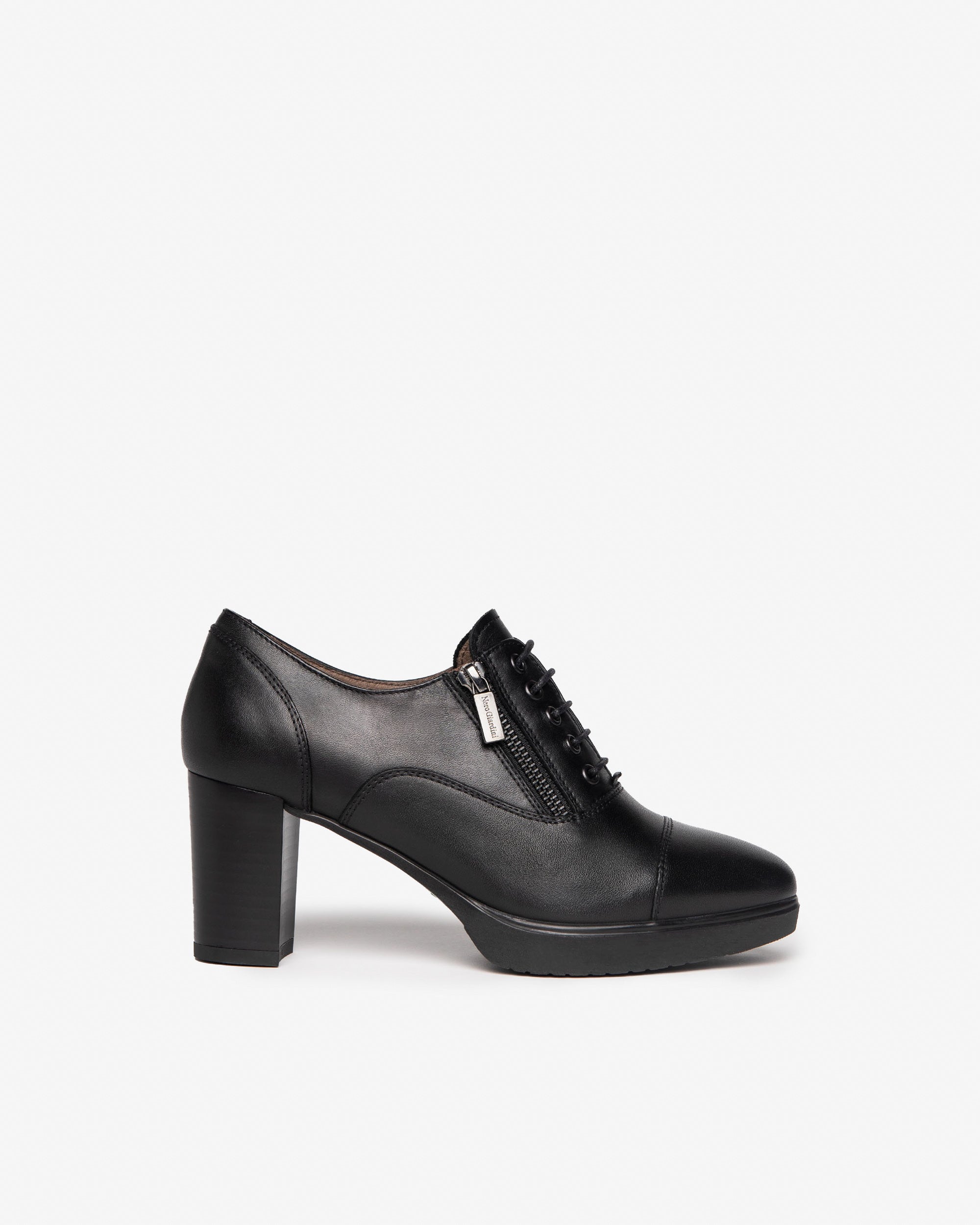 Nero Giardini Tie-up derbies femme cuir hiver